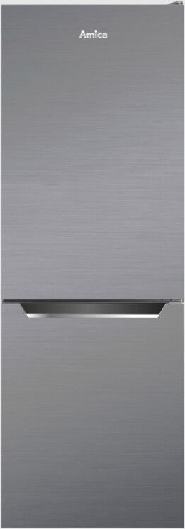 Amica KGCL 386 160 E Kühlgefrierkombination Edelstahloptik EEK:E
