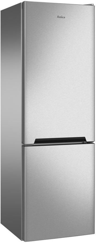 Amica KGCL 387 115 E Kühlgefrierkombination Edelstahloptik EEK:E