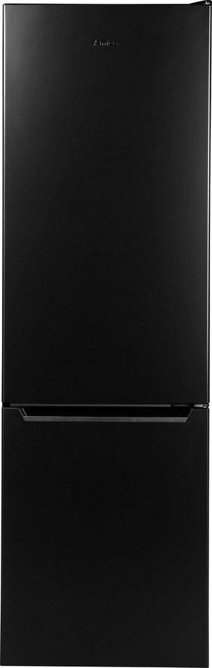 Amica KGCL 387 150 S Kühlgefrierkombination Edelstahloptik schwarz EEK:E