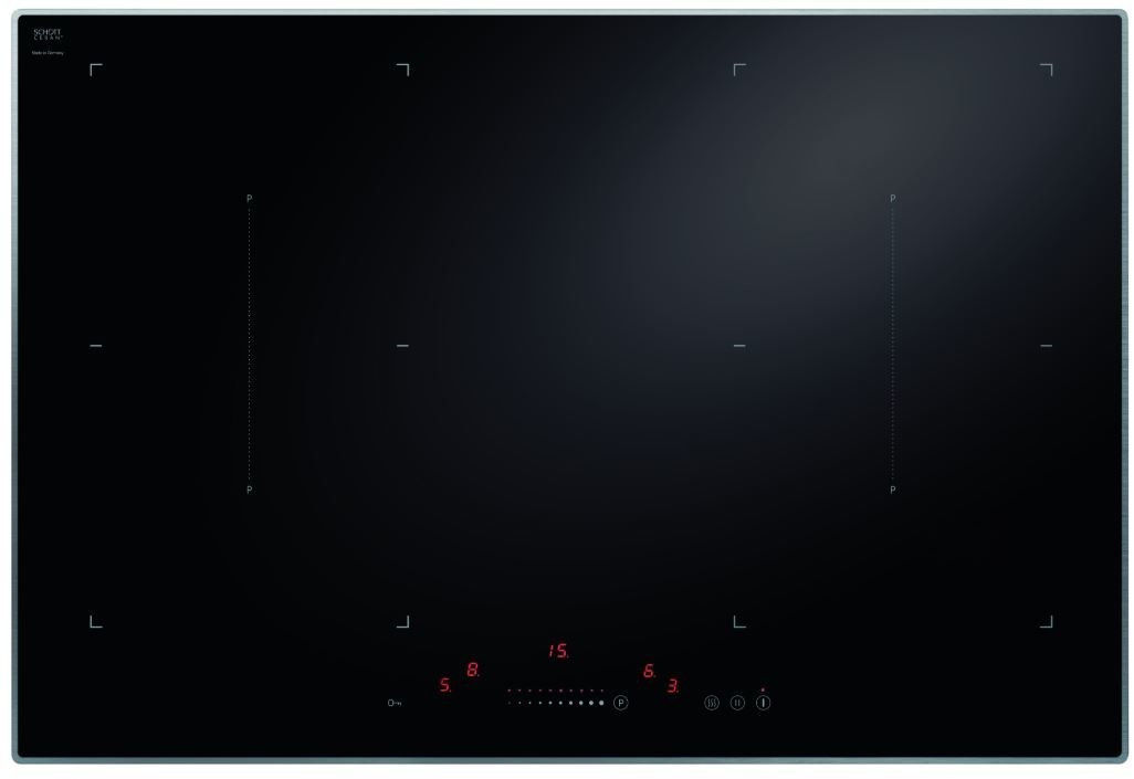 Amica KMI 13322 A Induktionskochfeld Alurahmen 77cm autark