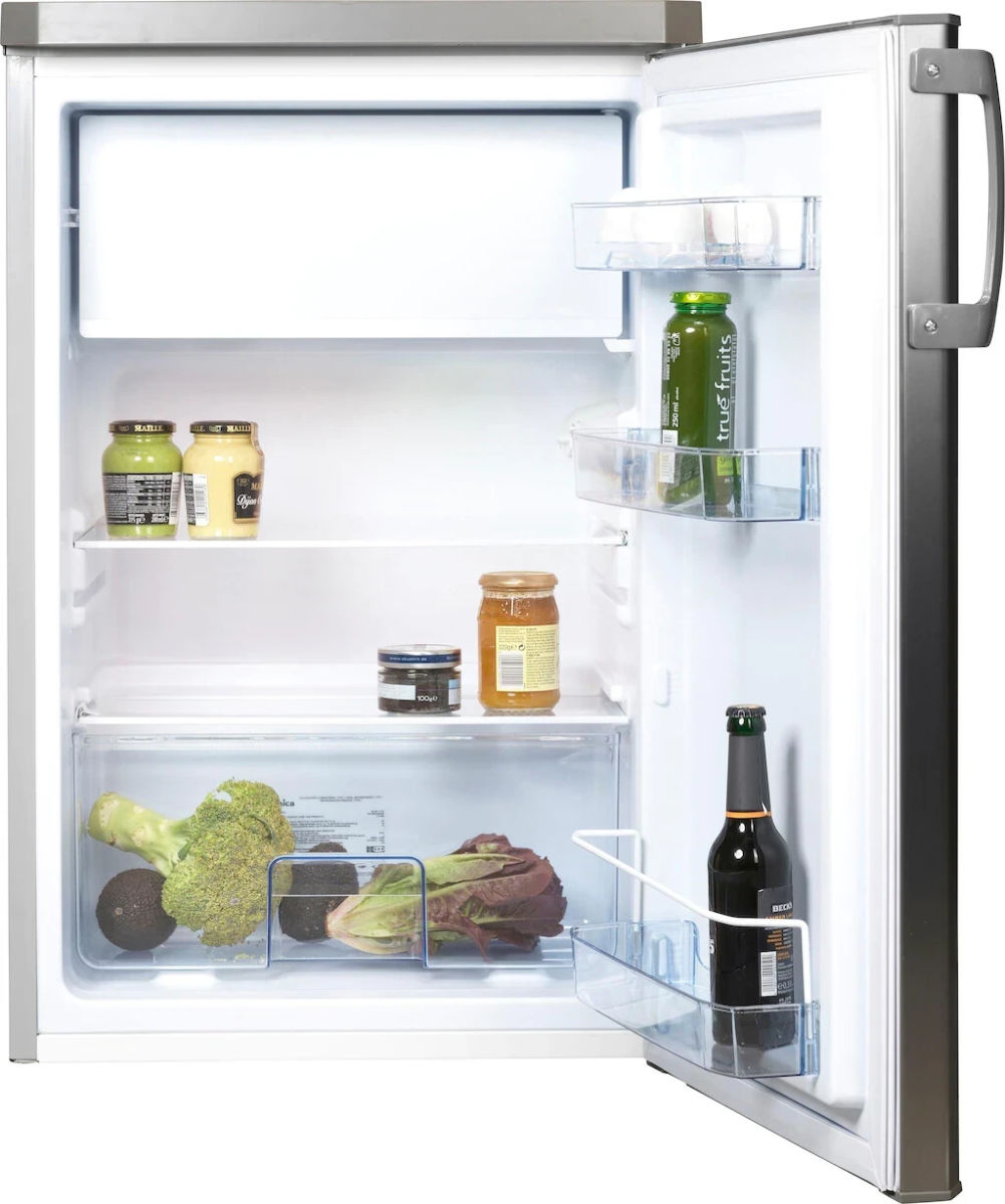 Amica KS 361 110-1 E Kühlschrank edelstahllook EEK:E