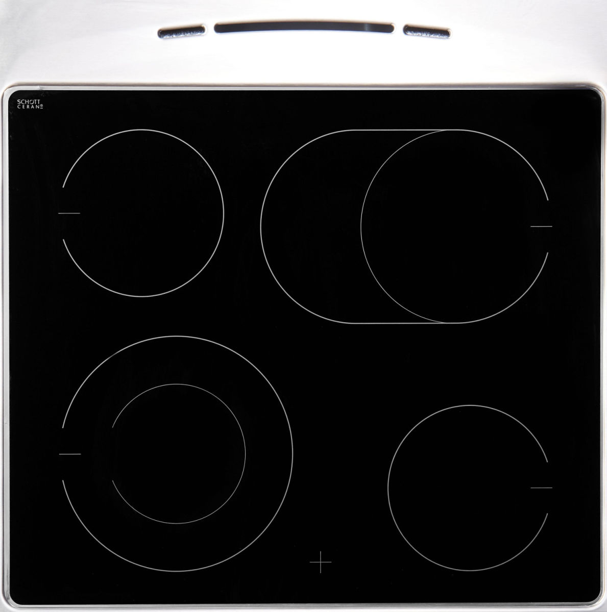 Amica SHC 914 100 W Standherd Glaskeramik weiß EEK:A