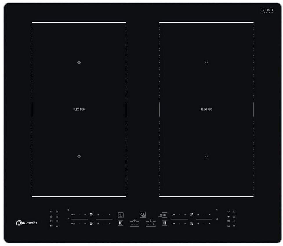 Bauknecht BB 8760C AL Induktionskochfeld FlexiDuo Alurahmen autark 60cm