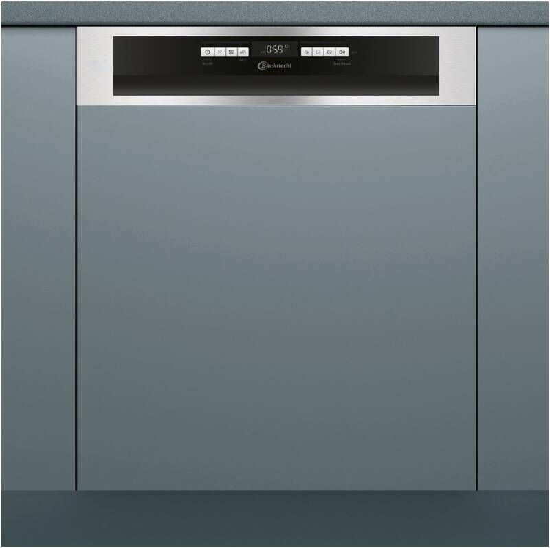 Bauknecht BBO 3O41 PLT Einbau-Geschirrspüler Edelstahloptik integrierbar EEK:C