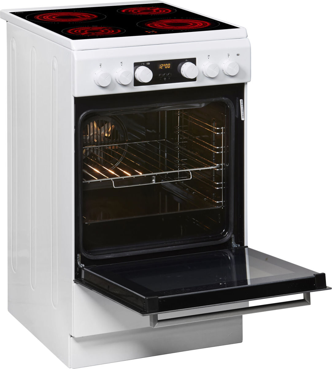 Bauknecht BS5V8CCW DE Standherd Glaskeramik EEK:A
