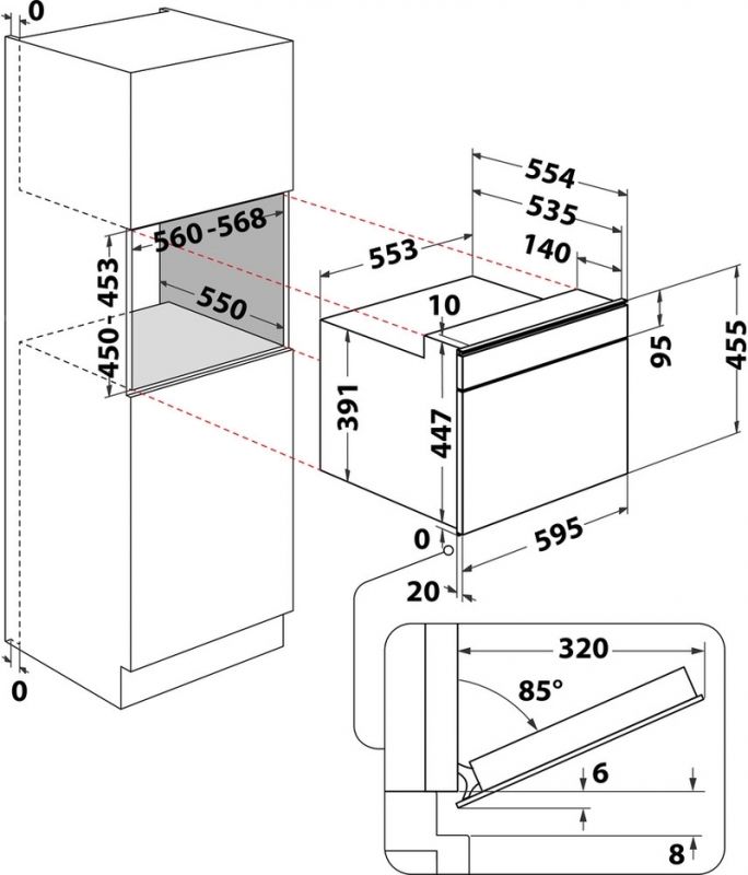 Bauknecht EMPK9 P645 PT Einbau-Mikrowelle