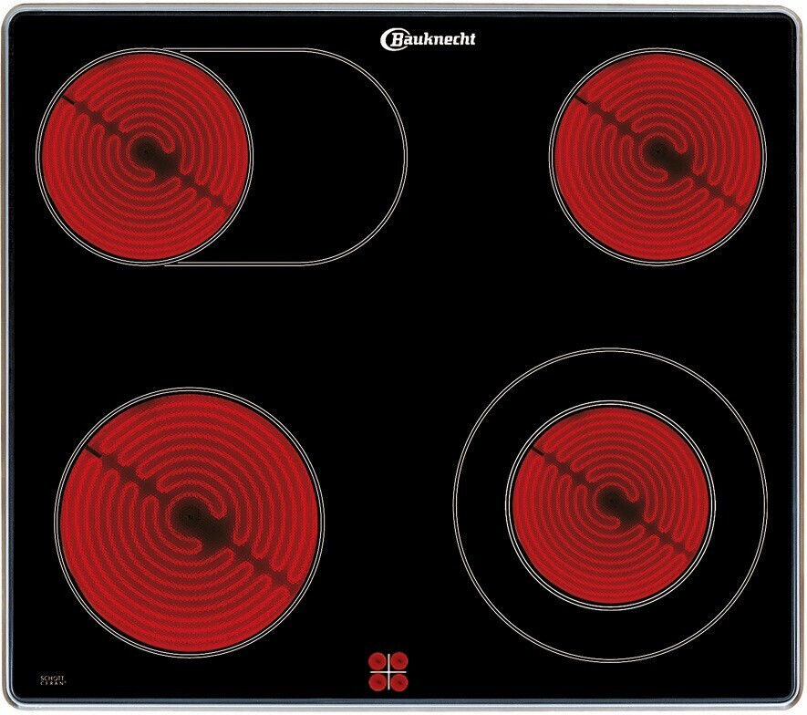 Bauknecht Heko H200 Herdset Glaskeramik silber EEK:A