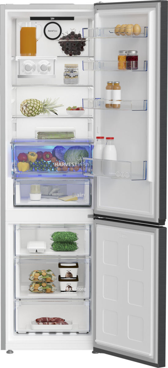 Beko B7RCNA407HXBR Kühlgefrierkombi DarkInox 203cm EEK:B