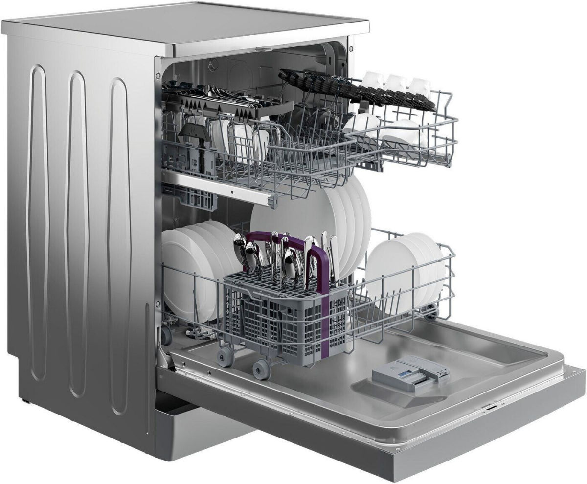 Beko BDFN26430S Geschirrspüler u-fähig silber EEK:D