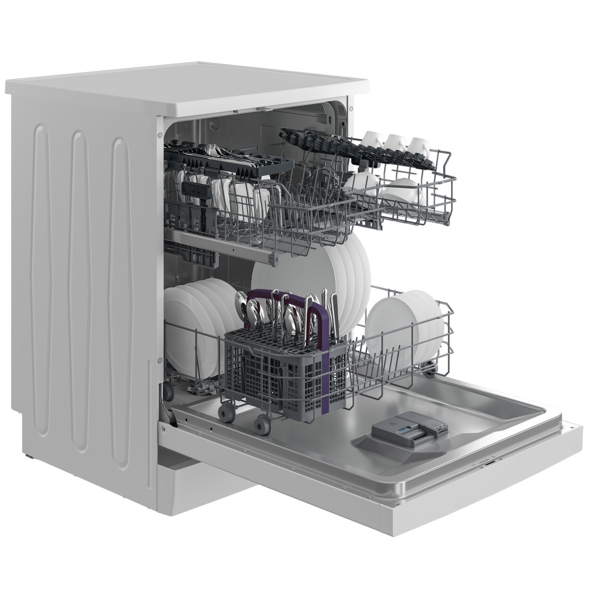 Beko BDFN26430W Geschirrspüler weiß u-fähig EEK:D