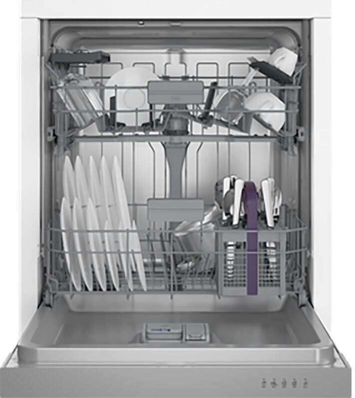 Beko BDUN15430X Unterbau-Geschirrspüler Edelstahl EEK:D