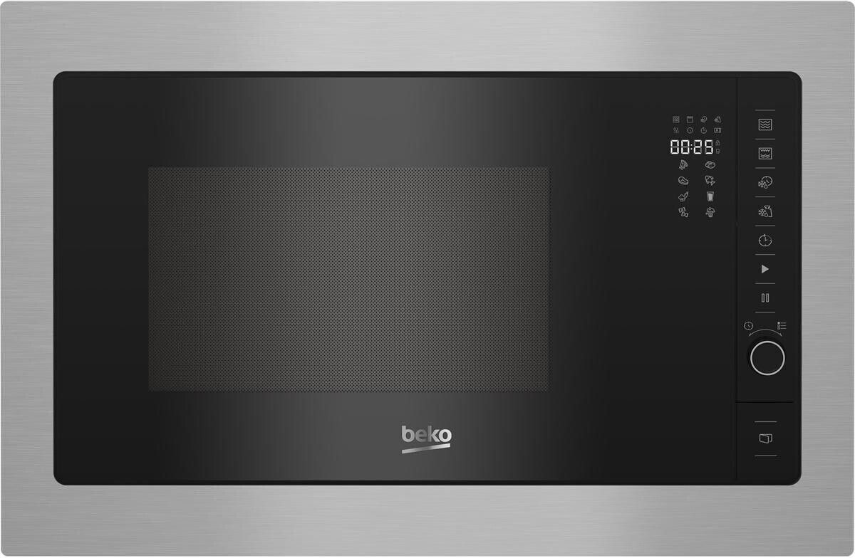 Beko BMOB 20231 BG Einbau-Mikrowelle silber/schwarz
