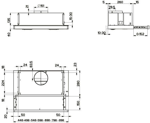 Beko CTB 9250 XH Flachschirmhaube Edelstahl 90cm EEK:D