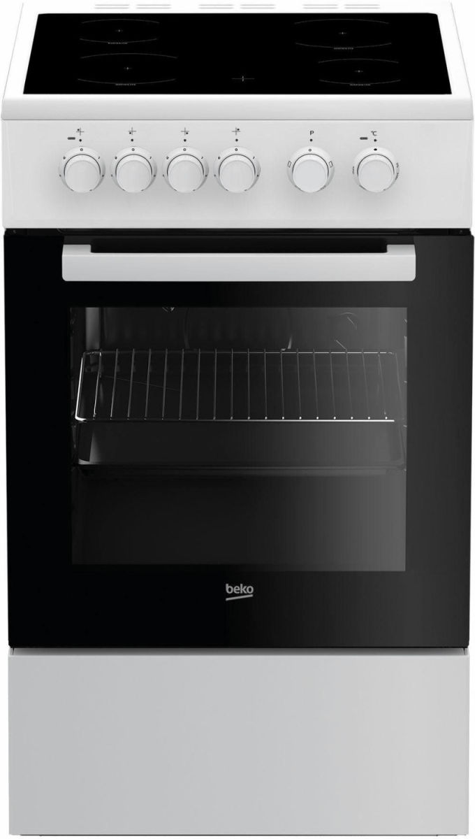 Beko FSS57000GW Standherd Glaskeramik weiß 50cm EEK:A