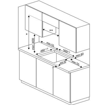 Beko HII 64200 FMT Induktionskochfeld rahmenlos 60cm autark