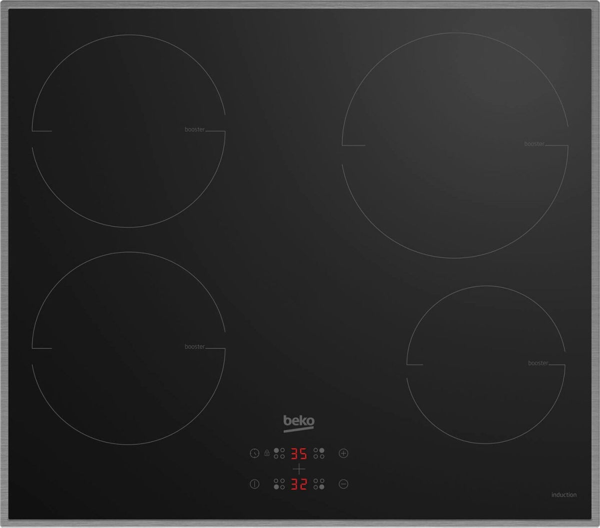 Beko HII 64400 MTX Edelstahlrahmen 60cm autark