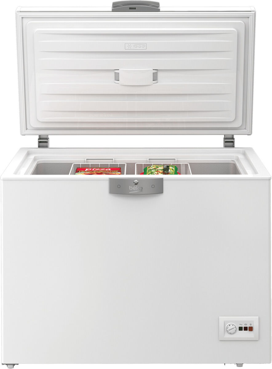 Beko HSM23049 Gefriertruhe 230L weiß EEK:D