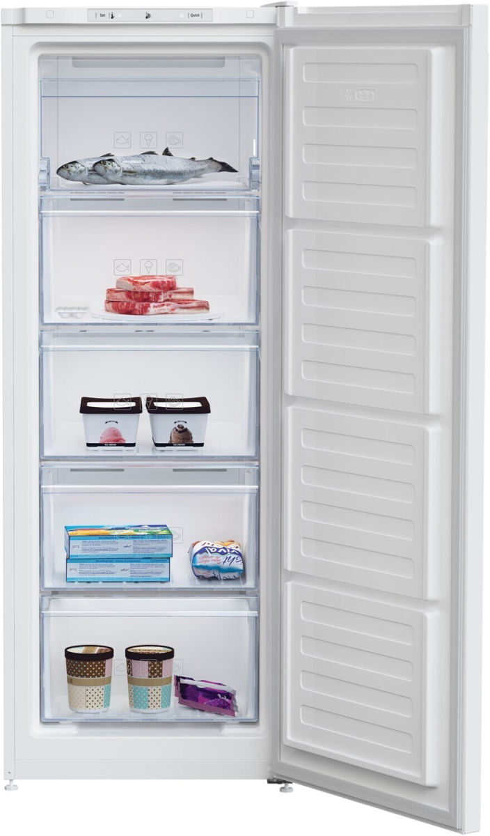 Beko RFNM200E40WN Gefrierschrankk weiß EEK:E