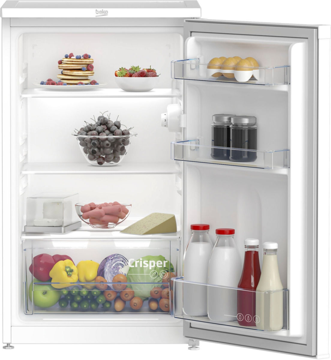 Beko TS190040N Kühlschrank weiß 81,8cm EEK:E