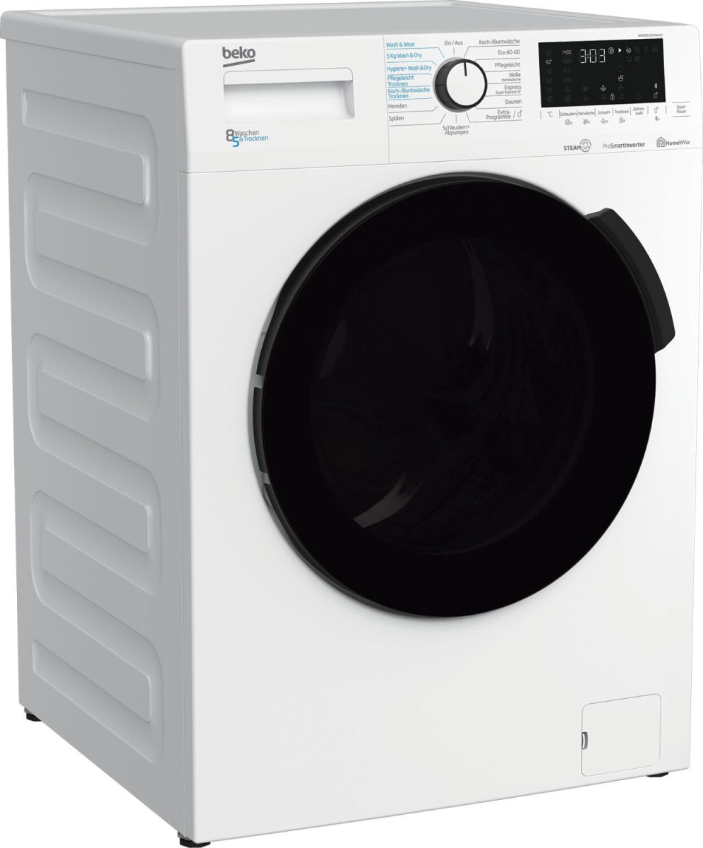 Beko WDW85141Steam1 Waschtrockner 8/5kg weiß EEK:D