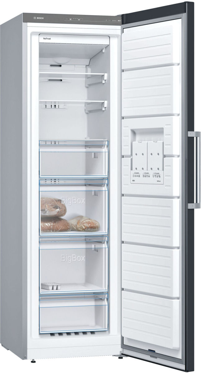 Bosch GSN36VBFP Gefrierschrank schwarz EEK:E