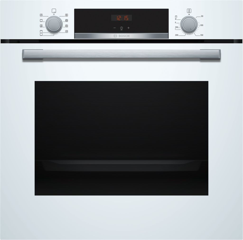 Bosch HBA534BW0 Einbau-Backofen weiß EcoClean EEK:A