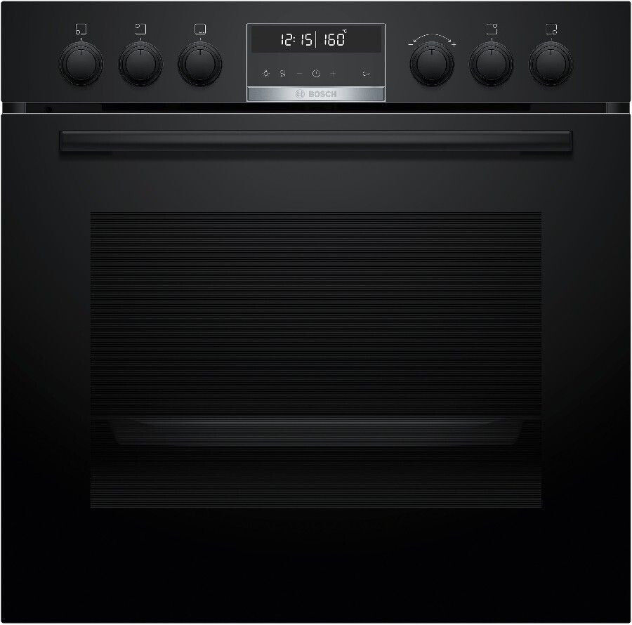 Bosch HEG578BB4 Einbau-Herd schwarz 74l EEK:A+ 
