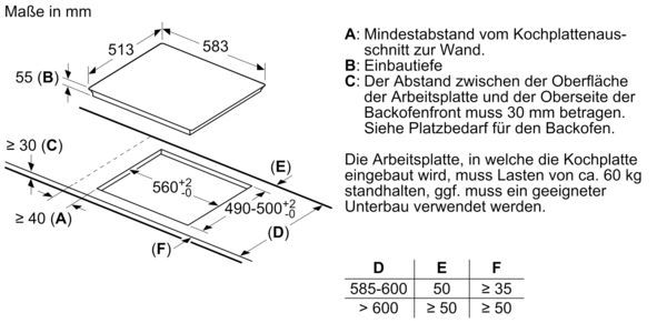 Bosch HND776LS67 Einbau-Herdset Induktion Edelstahl 60cm 