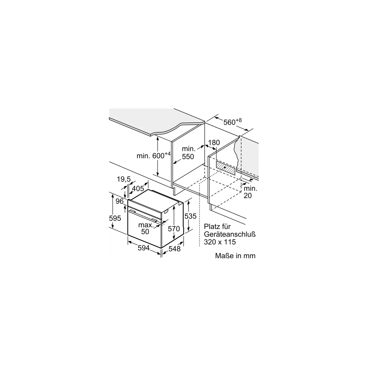 Bosch HND779LS66 Einbauherd-Set Induktion Edelstahl 60cm EEK:A