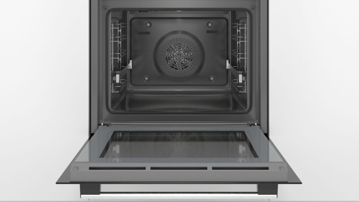 Bosch HRG5180S0 Einbau-Backofen Dampfunterstützung Edelstahl EEK:A