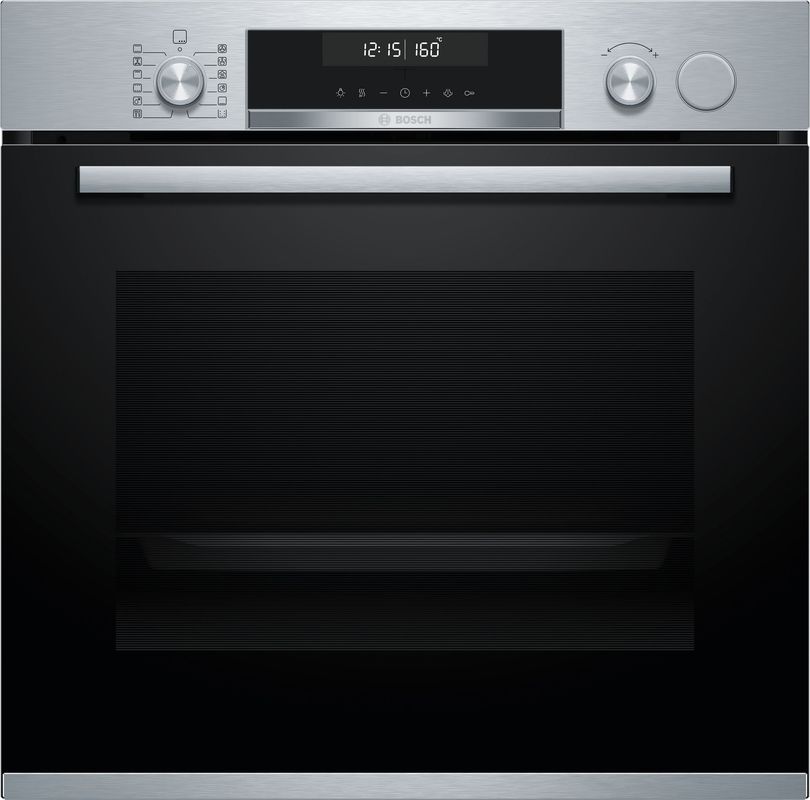 Bosch HRG5180S0 Einbau-Backofen Dampfunterstützung Edelstahl EEK:A