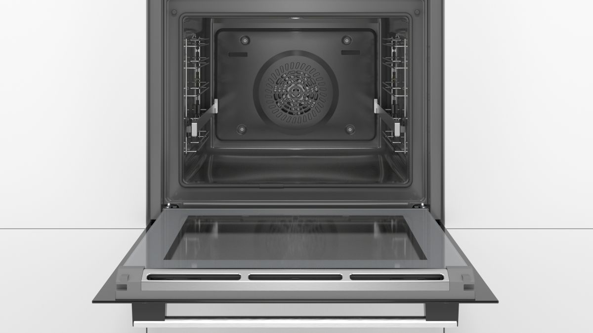 Bosch HRG5785S6 Einbau-Backofen Dampfunterstützung Edelstahl EEK:A