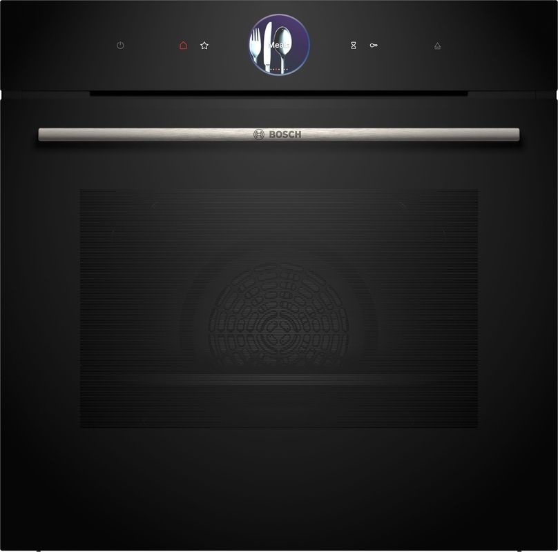 Bosch HSG7364B1 Einbau-Dampfbackofen schwarz EEK:A+