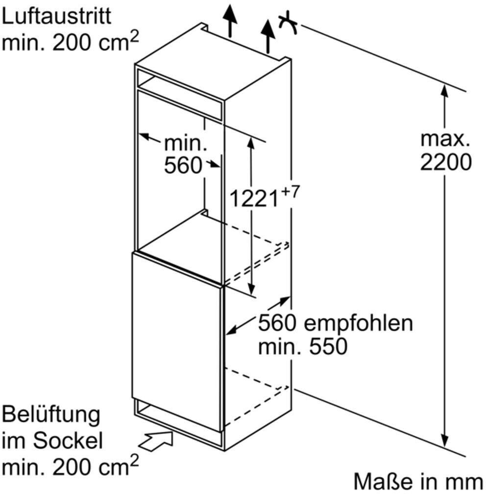 Bosch KIR41ADD1 Einbau-Kühlschrank EEK:D