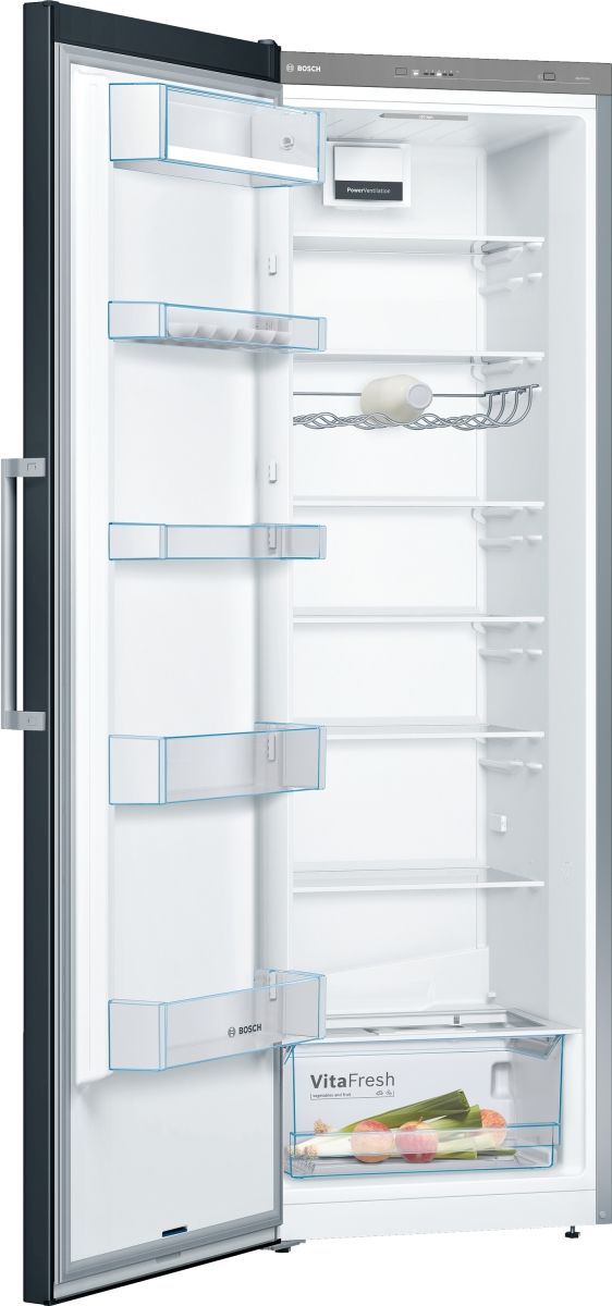Bosch KSV36VBEP Kühlschrank schwarz EEK:E
