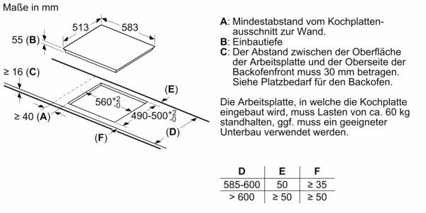 Bosch PIF645BB5E Induktionskochfeld Edelstahl 60cm