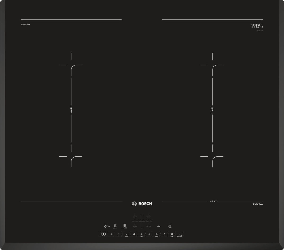 Bosch PVQ651FC5E Induktionskochfeld 60cm Facette autark