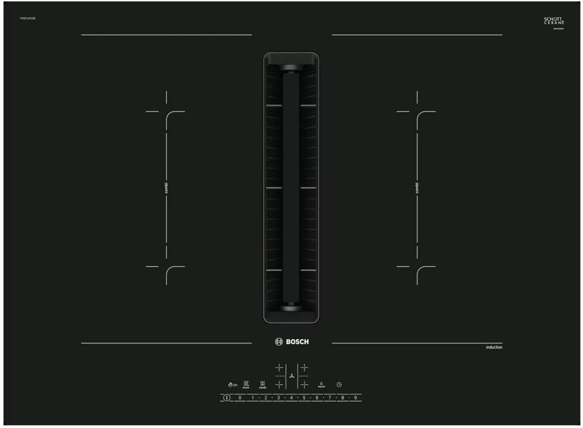 Bosch PVQ711F15E Induktion Muldenlüfter Rahmenlos 70cm EEK:B