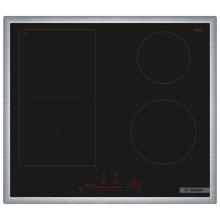 Bosch PVS64RHB1E Induktionskochfeld Edelstahl 60cm