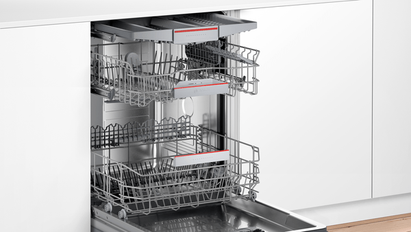 Bosch SBI4HCS48E Einbau-Geschirrspüler integrierbar Edelstahl EEK:D