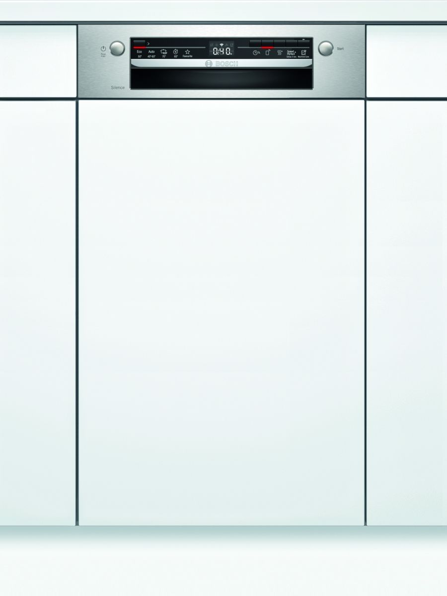 Bosch SPI2HKS41E Einbau-Geschirrspüler integrierbar Edelstahl EEK:E