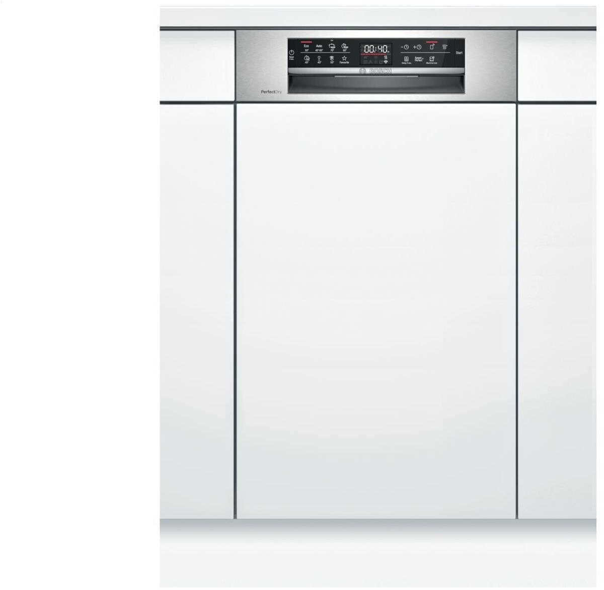 Bosch SPI6YMS17E Einbau-Geschirrspüler integrierbar Edelstahl EEK:B