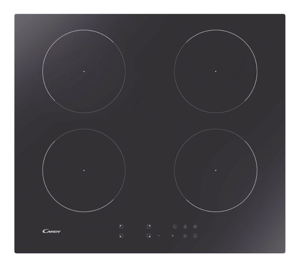 Candy CDJ642KTT Induktionskocheld 60cm autark