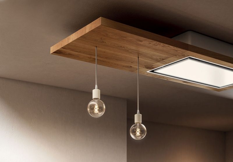 Elica LULLABY WOOD/F/120 PRF0167047 Deckenlüfter natureiche weiß 120cm 