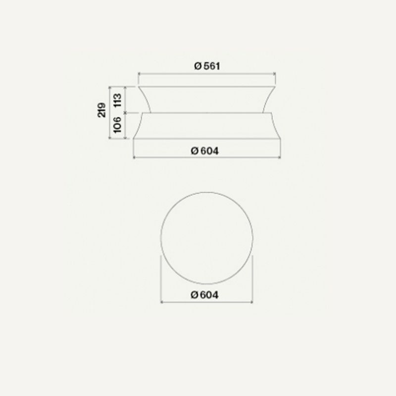 Falmec Dama Inselhaube Kupfer 60cm