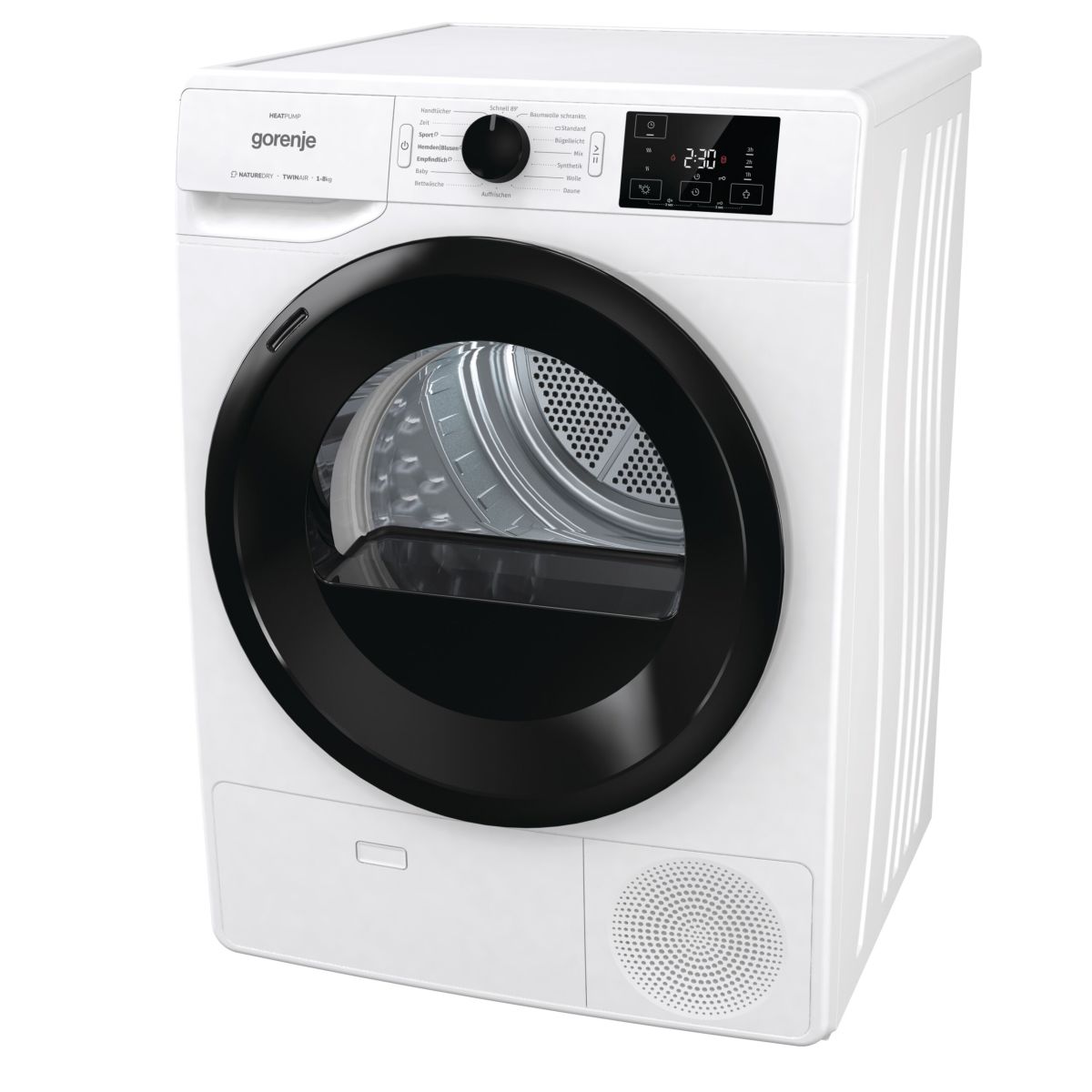 Gorenje DNE82/GN Wärmepumpentrockner weiß 8kg EEK:A++