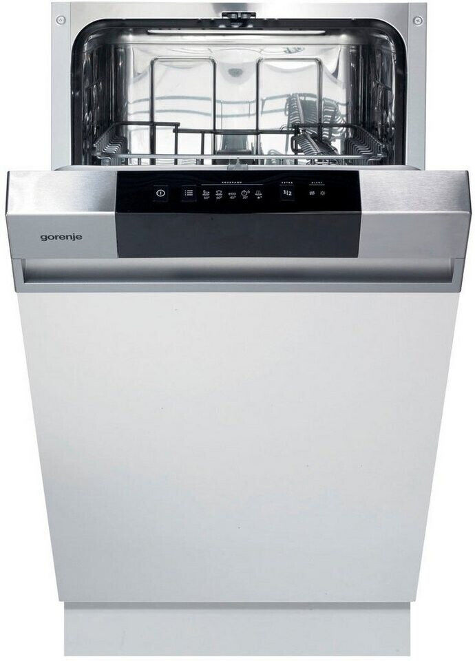 Gorenje GI520E15X Einbau-Geschirrspüler integrierbar silber EEK:E