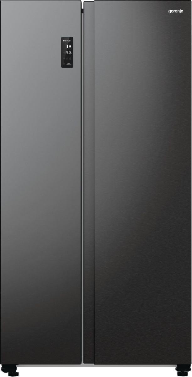 Gorenje NRR9185EABXL Side by Side Edelstahl schwarz EEK:E