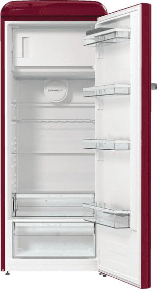 Gorenje ORB615DR Kühlgefrierkombination burgundy EEK:D