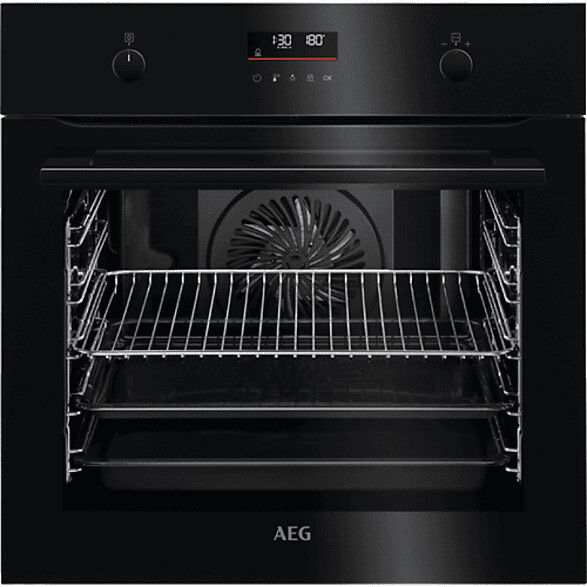 AEG BPK435090B Einbau-Backofen SurroundCook Pyro schwarz EEK:A+ AEG BPK435090B Einbau-Backofen SurroundCook Pyro schwarz EEK:A+